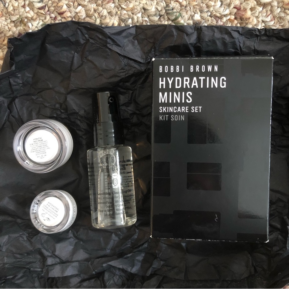 Bobbi brown hydrating minis skincare set